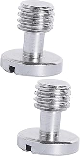 UKCOCO 8 pcs Camera Screw Converter Quick Release Tripod Screw tripod Connecter Screws Camera Fixing Screw Slot Camera Screw Tripod Threaded Screws Flat Head Screw ball head video camera