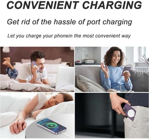 Image of New Magnetic Wireless Charger for iPhone,MagSaf Fast Charger USB C 15W,Qi Type C Wireless Charging Compatible with iPhone 17 /17 pro /17 Pro max /16 /16 Plus /16 Pro /16 Pro Max /15 /14 /13 /12 Series(White)