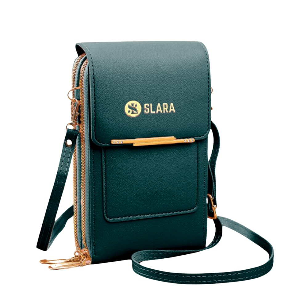 SLARA Women’s RFID Protection Crossbody Sling Bag | PU Leather Mobile Pouch with Touch Screen Pocket | Small Travel Purse ... - Review, Price and Buying Guide