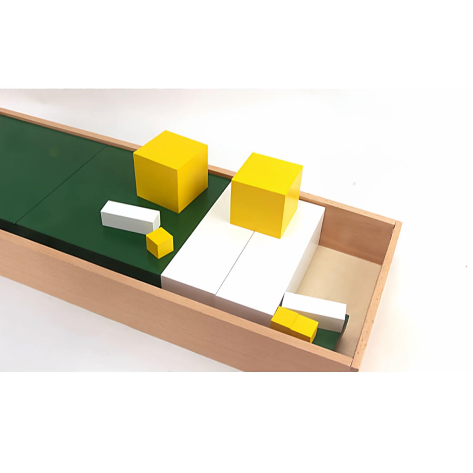Montessori-Trinomialwürfel, Holzspielzeug für Mathematik & sensorisches Lernen, Vorschule Heimunterricht 3D-Puzzle