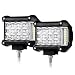 Auxbeam 4" Side Shooter LED Pods 19W2Pcs LED Light Bar Off Road Light Pods with 19pcs 1w Led Chips Spot Flood Combom Beam (Pack of 2