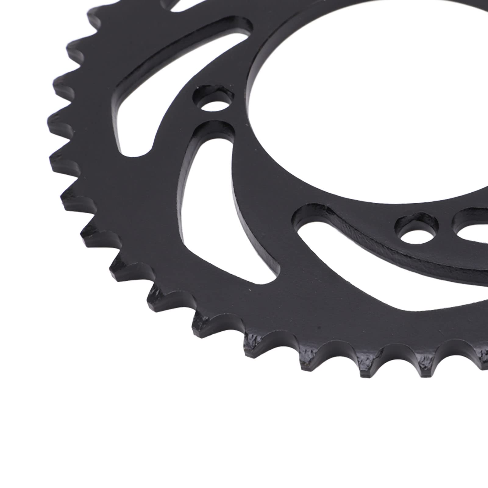 Fockety Corona 420 41 Denti 76mm, La Ruota Dentata della Catena del Motociclo in Acciaio Si Adatta alla Catena 420, Accessori per La Riparazione della Ruota Dentata Posteriore Nera per ATV