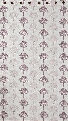Image of Exporthub Glossy Shine 3D Floral Digital Printed Pink Colour Window Curtains 6 feet Long Set of 2 Pc, for Living Room and Bedroom (EHSPR075 64)