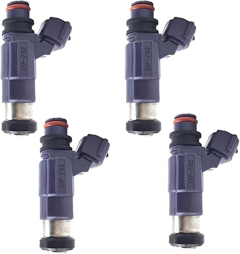 MaGiLL 4pcsLot Fuel Injector Nozzles INP-780 INP780 INP-781 INP781 Compatible with Mazda 2000-2002 626 2.0L Protege 1.8L FP3313250 (Color  8pcs)