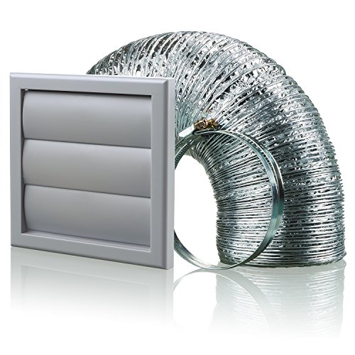 Blauberg UK BB-CHK-100-3-VJBR - Kit de extractor de ventilación para campana de cocina (100 mm), color marrón, gris, BB-CHK-100-3-VJGR