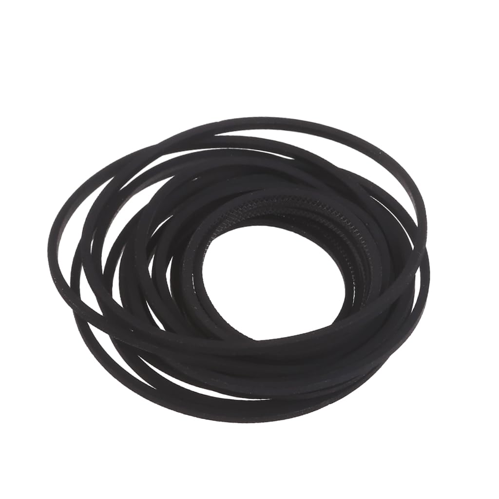 Elnwnnkc 20PCS Rubber Belts for Cassettes Players and Video Recorders Turntable Common Bands Repair Belts 30-65mm