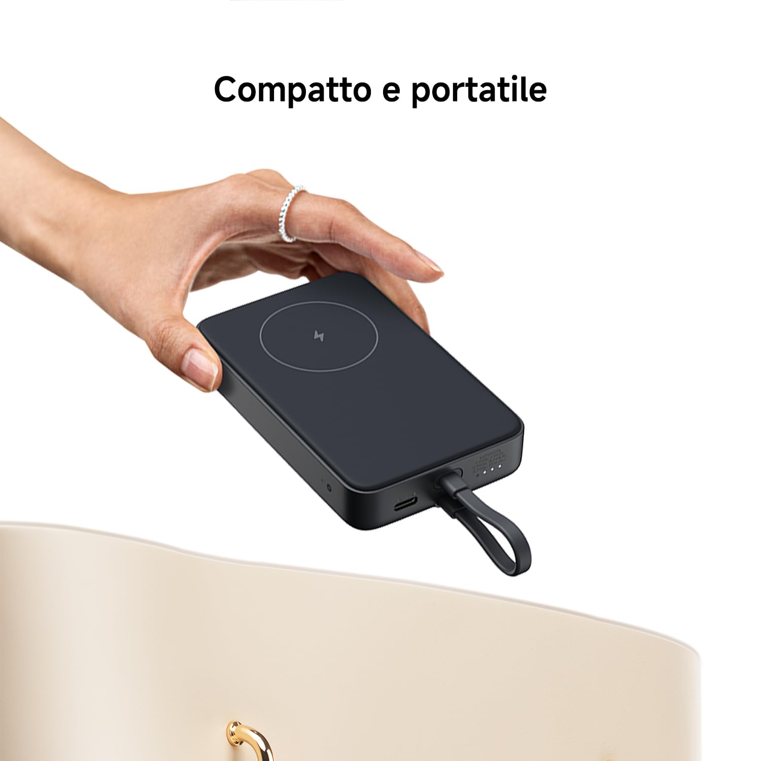 Xiaomi 33W Magnetic Power Bank 10000mAh, ricarica ultraveloce, grande capacità, ricarica wireless istantanea, ricarica iPhone 16 Pro 2 volte, forte magnetismo 13N, Magsafe iPhone 16 15 14 13 12
