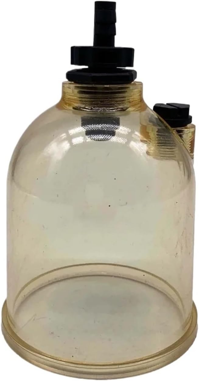 500FG Fuel Filter Cup 500FH Diesel Boat Filter Engine Water Separator Bowl Drain Valve Tap Accessory(A)
