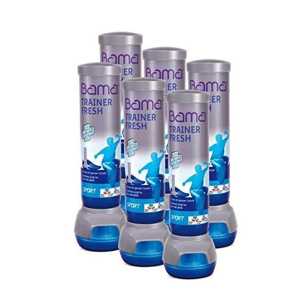 SPAR Bama Trainer Schuhdeo für Sportschuhe 6x100ml
