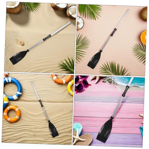 Pala de kayak desmontable de aluminio y plástico resistente para barcos pequeños 7