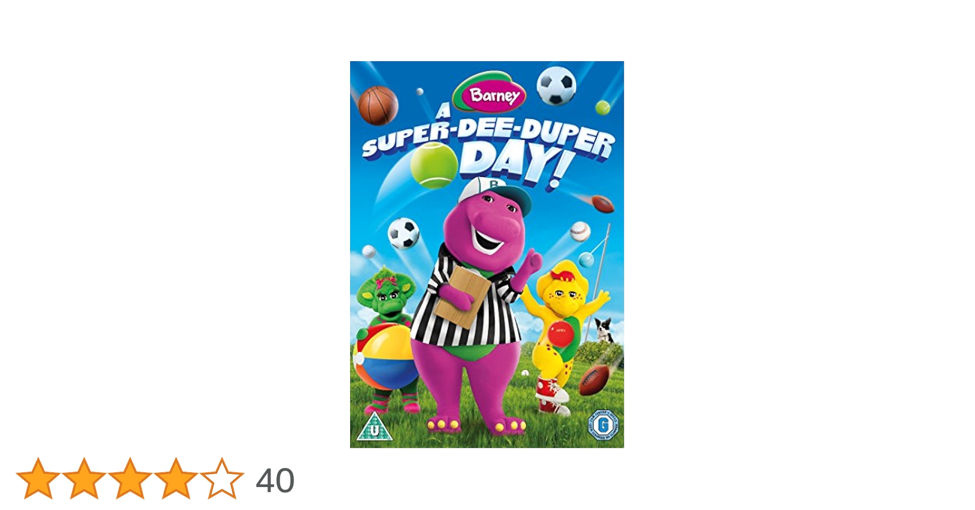 その他 Barney: A Super Dee-Duper Day [DVD] Barney: A Super-Dee-Duper Day! [2014] - 2014 DVD Release