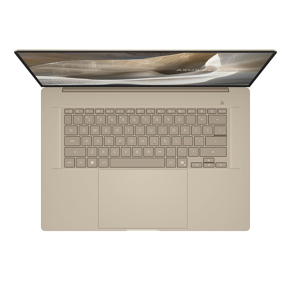 ASUS Zenbook A16 OLED UX3607OA CoPilot+ Laptop | 16.0" 3K (2880x1800) OLED screen | Snapdragon X2 Elite X2E-94-100 | 48GB LPDDR5X RAM | 1TB PCIe SSD | UK Backlit Keyboard | Windows 11 — view 3