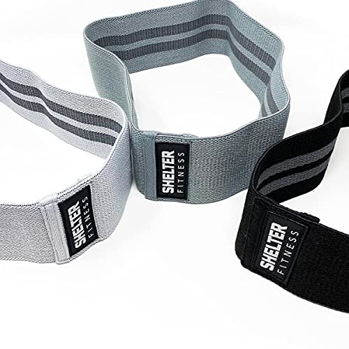 Premium Fabric Glute Bands - 3 Pack Set | Shelter Fitness - Image 4