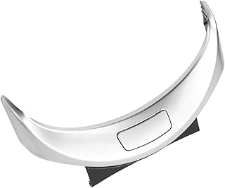 Armrest Storage Box Release Button Armrest Box Release Switch Cover 2056803307 Replacement for Benz W205 C200 C250 C300 W253 GLC260 GLC200 (Silver)