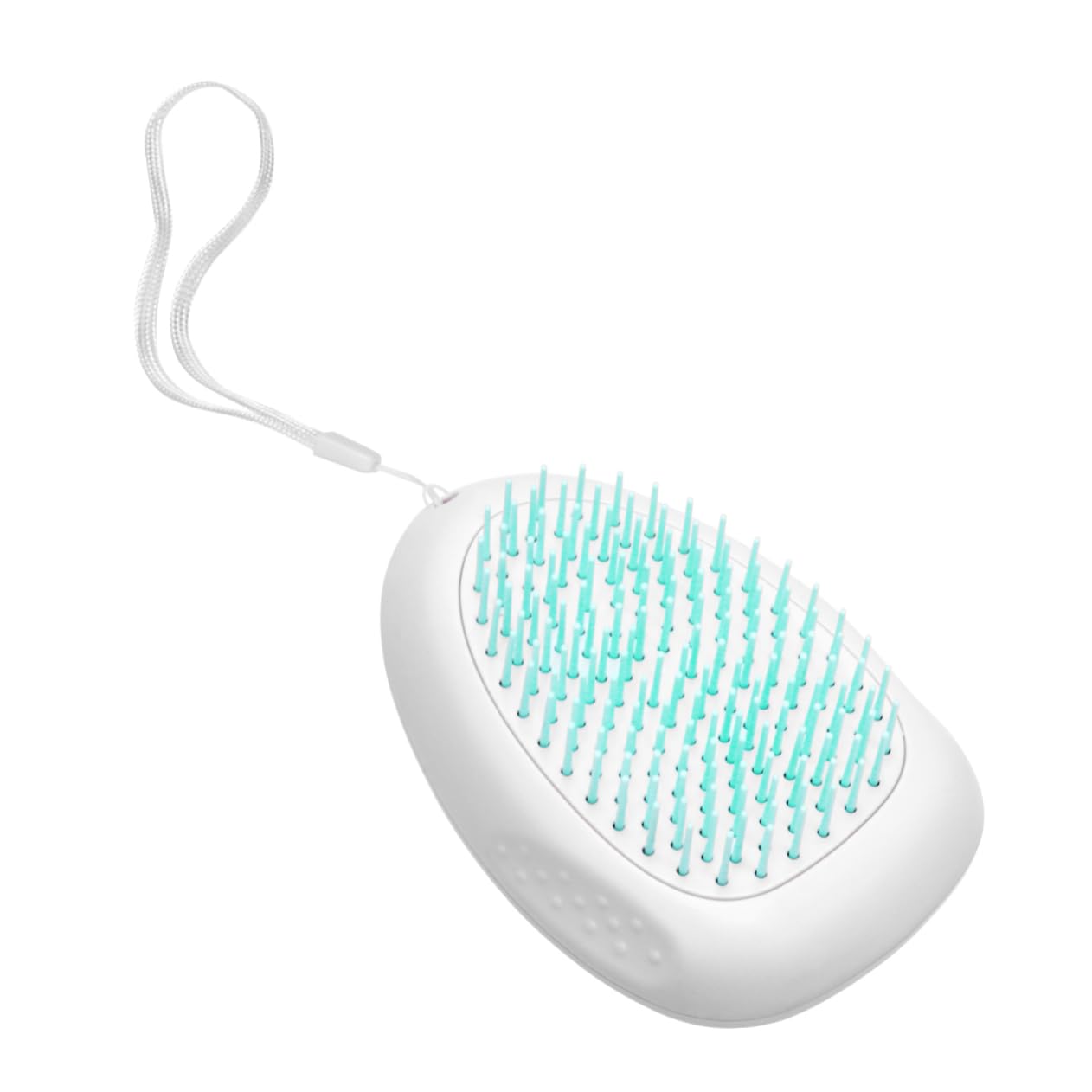 Garneck Pet Grooming Comb Dog Cat Hair Brush for Easy Hair Removal Gentle Grooming Tool for Tangles and Loose Includes Convenient Hanging Lanyard Green Color