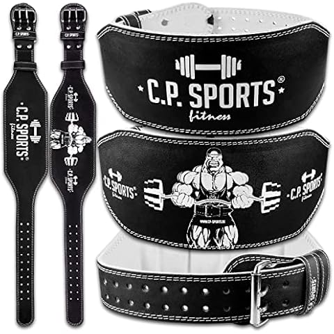 C.P.Sports Gewichthebergürtel Leder extra breit Cover