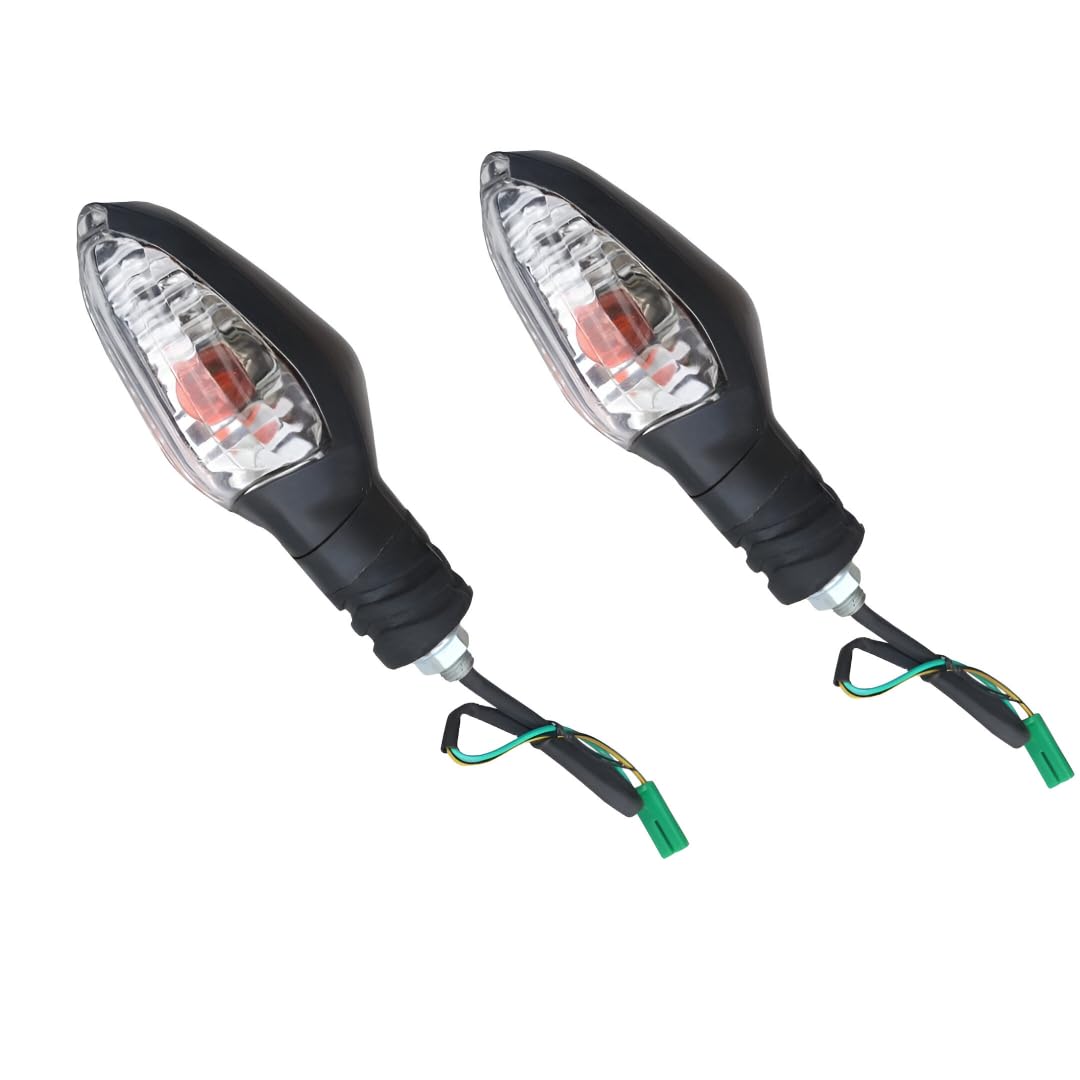 VTRUST Blinker Indicator Assembly, Compatible for Bajaj Discover ST, Set of 2