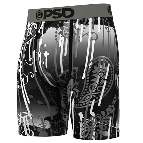 PSD Men's Luster Lux Boxer Brief 3-Pack, Multi, S2
