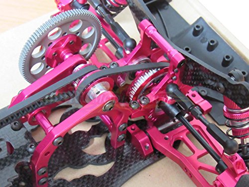 Hobbypower 1/10 Alloy & Carbon Awd Drift Racing Car Frame Body Kit #TOP1