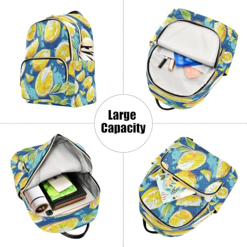 Sac à dos voyage ado citron : le set idéal contre le désordre - 5