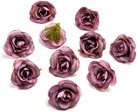 silk flowers in bulk wholesale Fake Flowers Heads Artificial Silk Flower Head for Home Wedding Party Decoration Wreath Scrapbooking Fake Sunflower Flowers 30PCS 3.5cm (Gray)