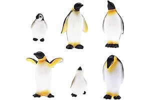 6 Pcs Cute Little Penguins Toys for Kids
