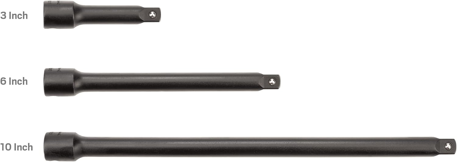 TEKTON 3/8 Inch Drive Impact All Accessories Set (6-Piece) | SIA91002