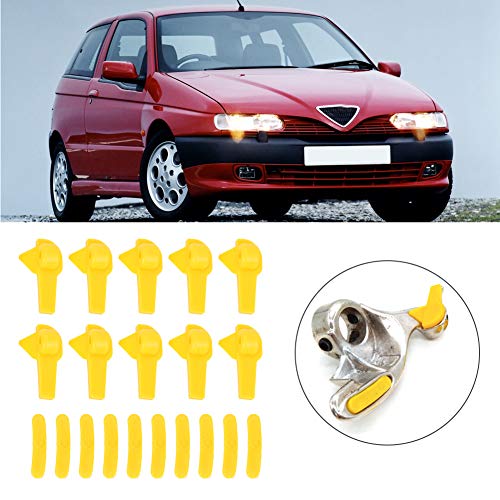 Image of Pissente ABS Plastic Tire Changer Mount Protector, 20 Pieces Rim Demount Head Duck Insert for Tyre Changing Equipment
