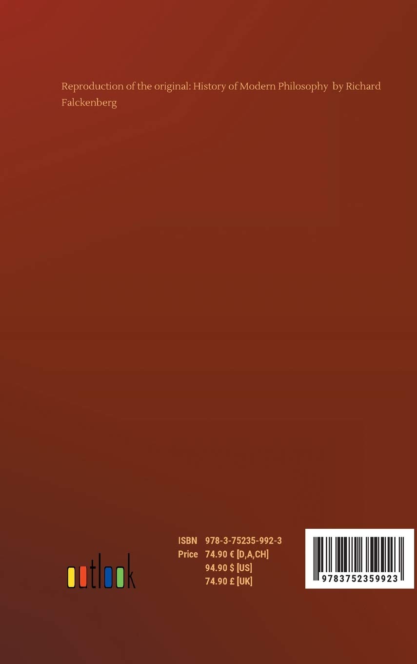 History of Modern Philosophy