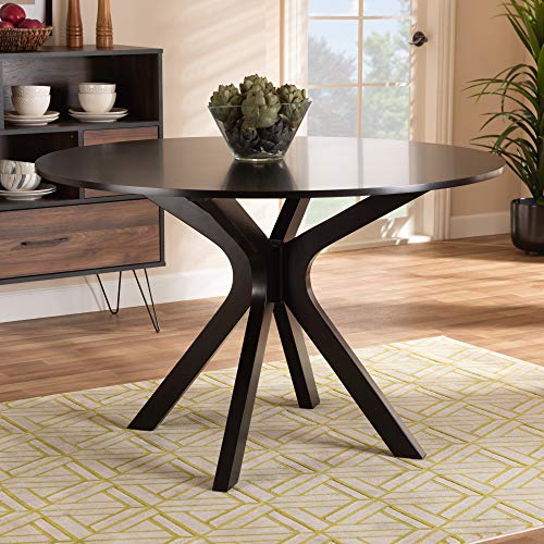 image for Baxton Studio Kenji Modern and Contemporary Dark Brown Finished 48-Inc