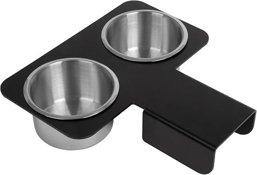 Cup Holder Compatible with 1973-1987 Chevy GMC C10 C20 C30 K10 K20 K30, Truck Removable Water Drink Holder Center Console Stainless Steels Black