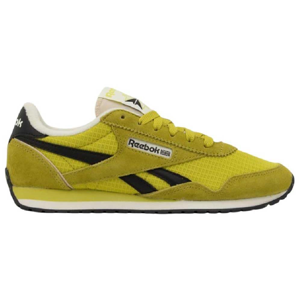 Reebok Women's Classic AZ Trainers, Twisted Chartreuse/Chalk/Washed Black, 35 EU, Twisted Chartreuse Chalk Washed Black, 2/2.5 UK