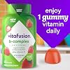 المكملات الغذائية Vitafusion B-Complex Gummy، مع فيتامينات 5 B لدعم إنتاج الطاقة الخلوية (1)، بالإضافة إلى فيتامين C، نكهة الفراولة، 60 عدد