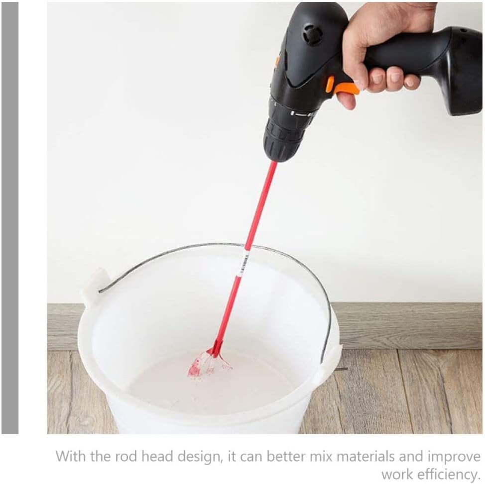 Paint Stirrers Electric Handheld Concrete Mixer Drill Cement Paint Mixer Drywall Mud Mixer Drill Bit Accessories Mixing Tools for Grout Paint Mud Plaster Paint Stirrer