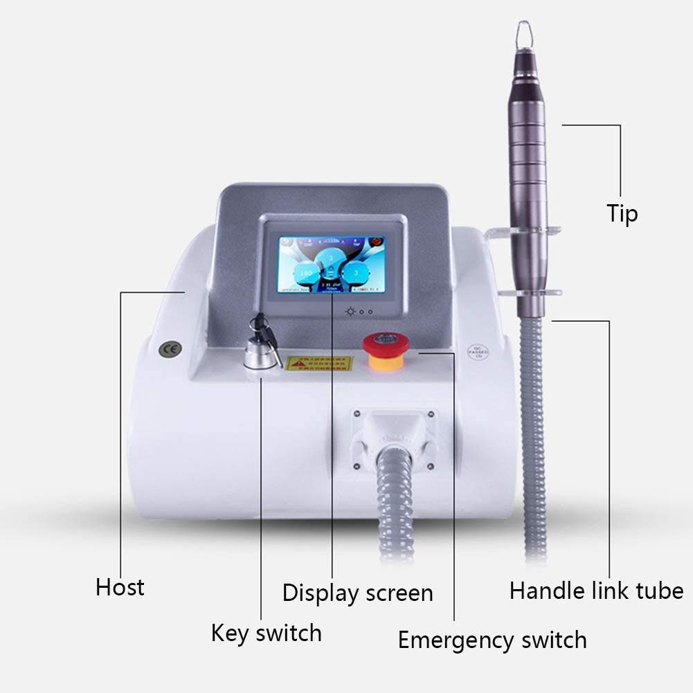 XUEQI Q-Switched 1064nm y 532nm q, Interruptor nd yag, eliminación de Tatuajes, muñeca Negra, Peeling de Carbono