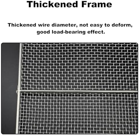 Sterilization Tray for Medical Instruments, 304 Stainless Steel Surgical Tray, 0.16in Mesh Perforated Basket, Ideal for Dental & Surgical Tools (11.8"x11.8"x5")