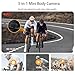 2K HD Body Camera with Audio and Video Recording, 128GB Mini Body Camera with 180° Rotating Lens, 10HR Battery & Night Vision, Wearable Bodycam for Cycling, Traveling, Vlogging, Police Law Enforcement