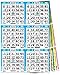 United Novelty 6 on 10 up Bingo Paper Cards- 50 Books- 500 Sheets- 10