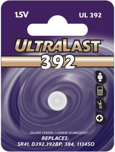 Ultralast UL-392 Watch/Electronic Battery D392B and 392BP Equivalent