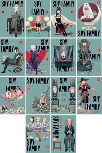 Spy x Family Series Vol. 1-14. Set of 14 Books by Tatsuya Endo