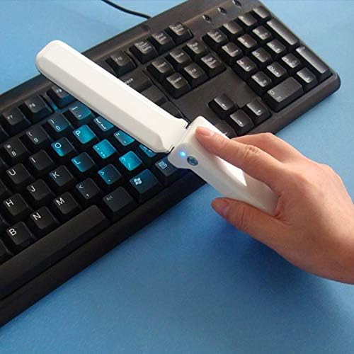 YChoice365 Portable Ultraviolet Germicidal Lamp, Usb Charging Ultraviolet Light Wand Sanitizer, Foldable Ultraviolet Disinfection Germicidal Lamp for Hotel Home Disinfection