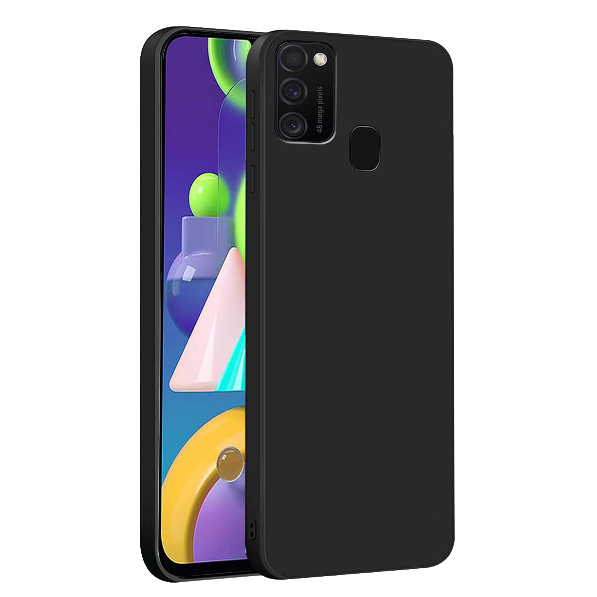 LIRAMARK Silicone Soft Back Cover Case for Samsung Galaxy M21/M30s/M21 2021 Edition (Black) (B0BBVL55VN) Amazon Price History, Amazon Price Tracker
