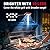 ThermoPro Outdoor Grill Light for BBQ with 10 LEDs, 3 Brightness & Energy-Saving Button, 360° Adjustable Grill Lights for Outdoor Grill, Grill Gifts for Him Her Parents Husbands, Batteries Included