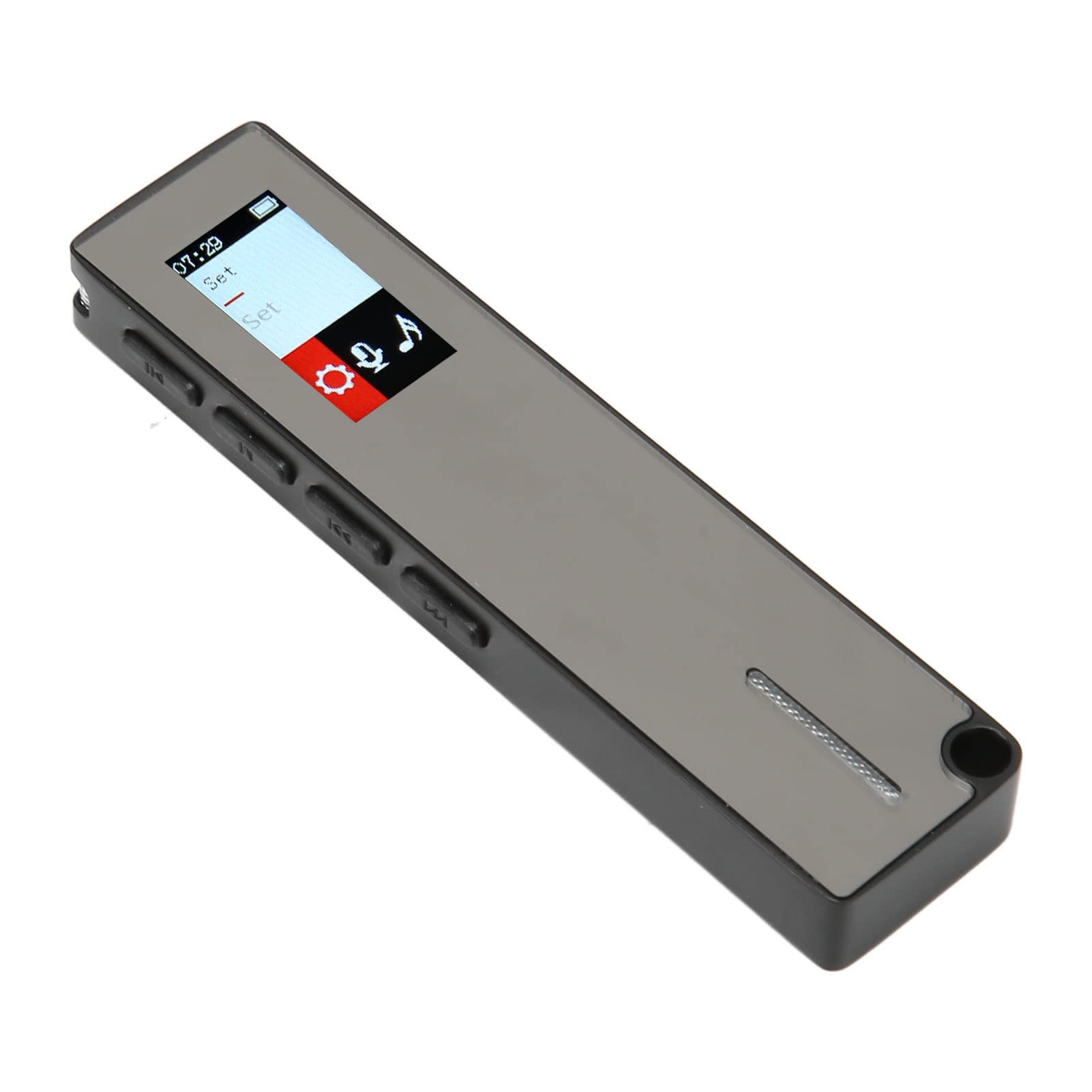 Voice Recorder, 35 Hours Continuous Recording One Button Recording Monitor Recording Digital Voice Recorder DSP Noise Reduction Voice Activated for Business (16GB)-image-49