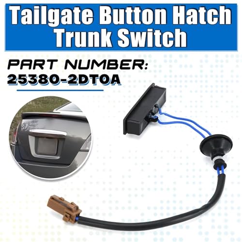 Bouton ouverture coffre bloqué solution interrupteur Nissan Versa - 3