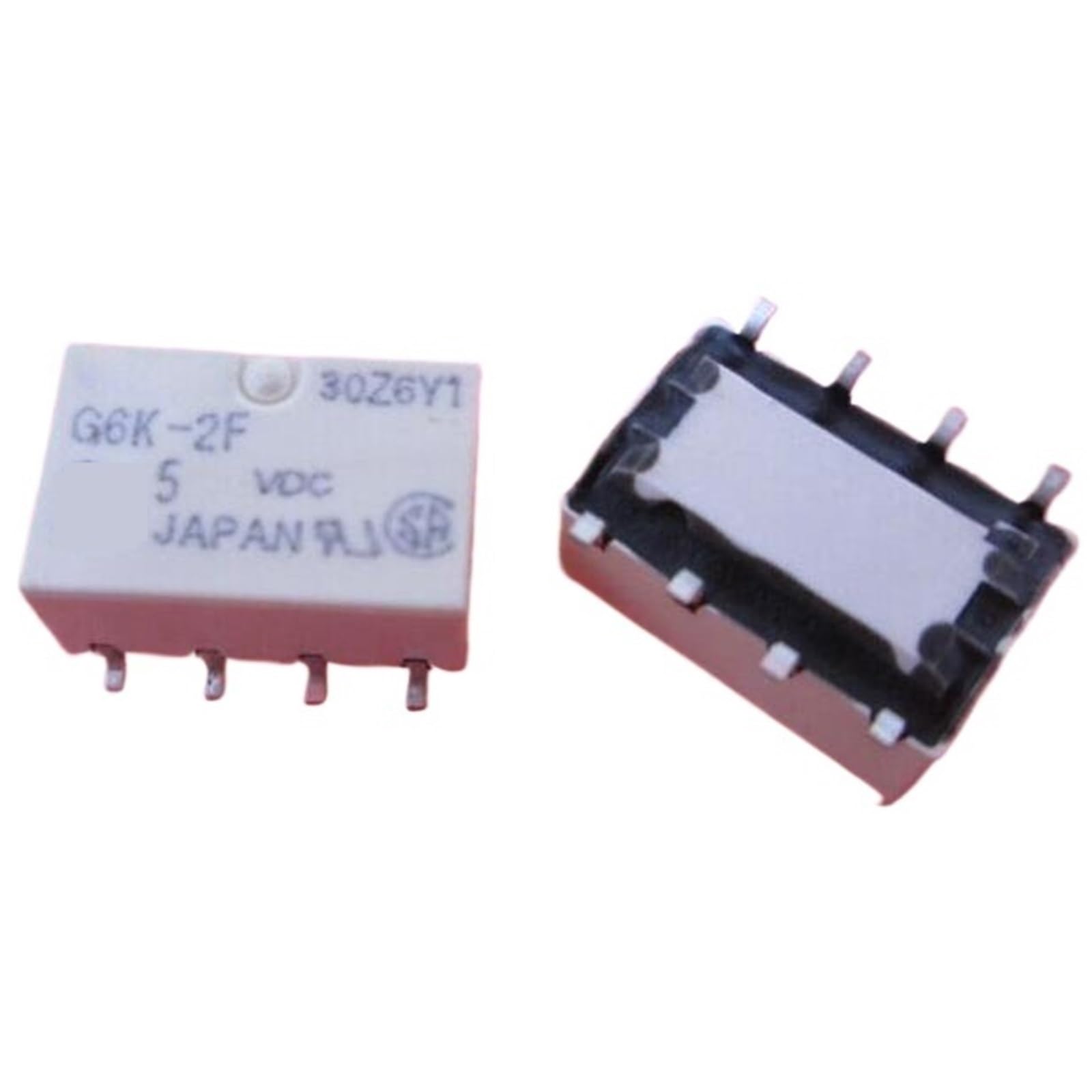 Relais G6K-2F 5VDC SOP8 en lot de 20 pièces pour circuit imprimé