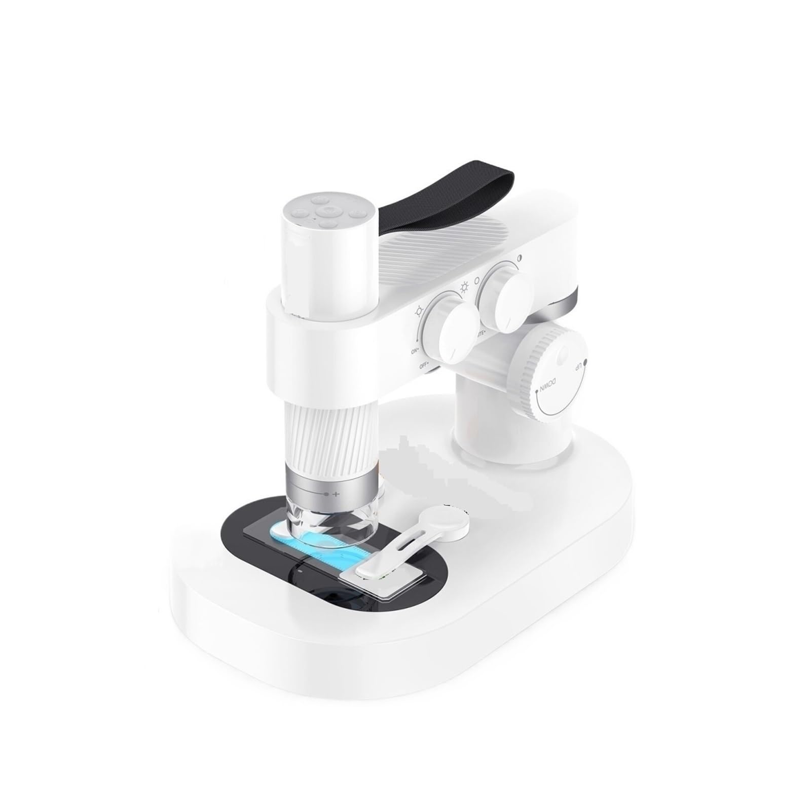 Bezprzewodowy Mikroskop Cyfrowy 50X-1000X WiFi Przenośny Ręczny Monetowy Mini USB Trichome Mikroskopy i wyposażenie
