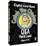 英語カード キッズゲーム　6−15歳対象 英会話上達 Q&A スタイル 子供英会話