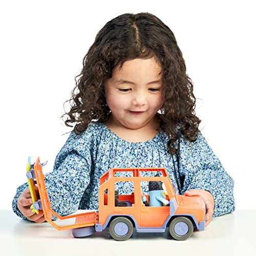 Bluey, 4Wd Family Vehicle, With 1 Figure And 2 Surfboards | Customizable Car - Adventure Time | For Ages 3+, Multicolor, 13018 #TOP5