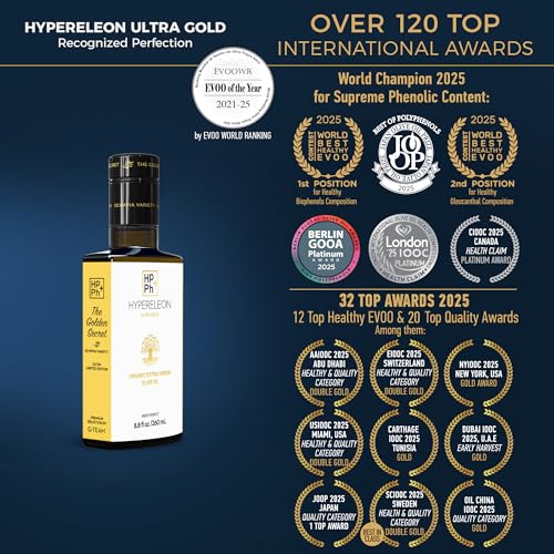 HYPERELEON ULTRA GOLD Aceite de oliva extra virgen 260ml miniatura 3